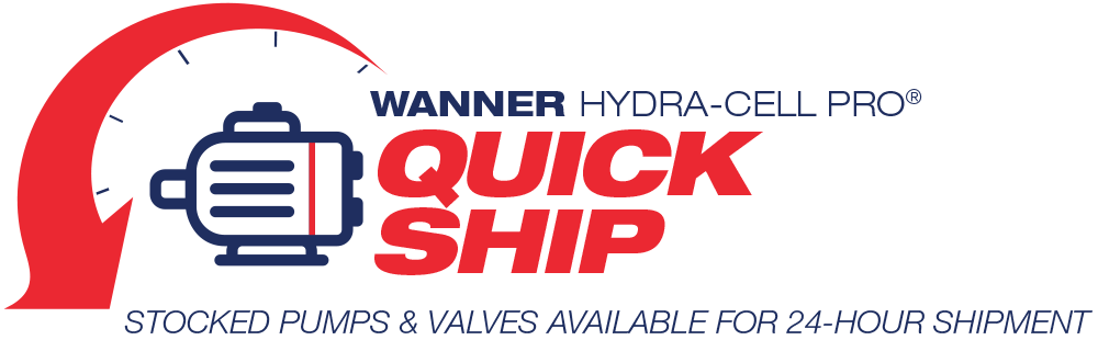Quick Ship: stocked pumps and valves available for 24-hour shipment