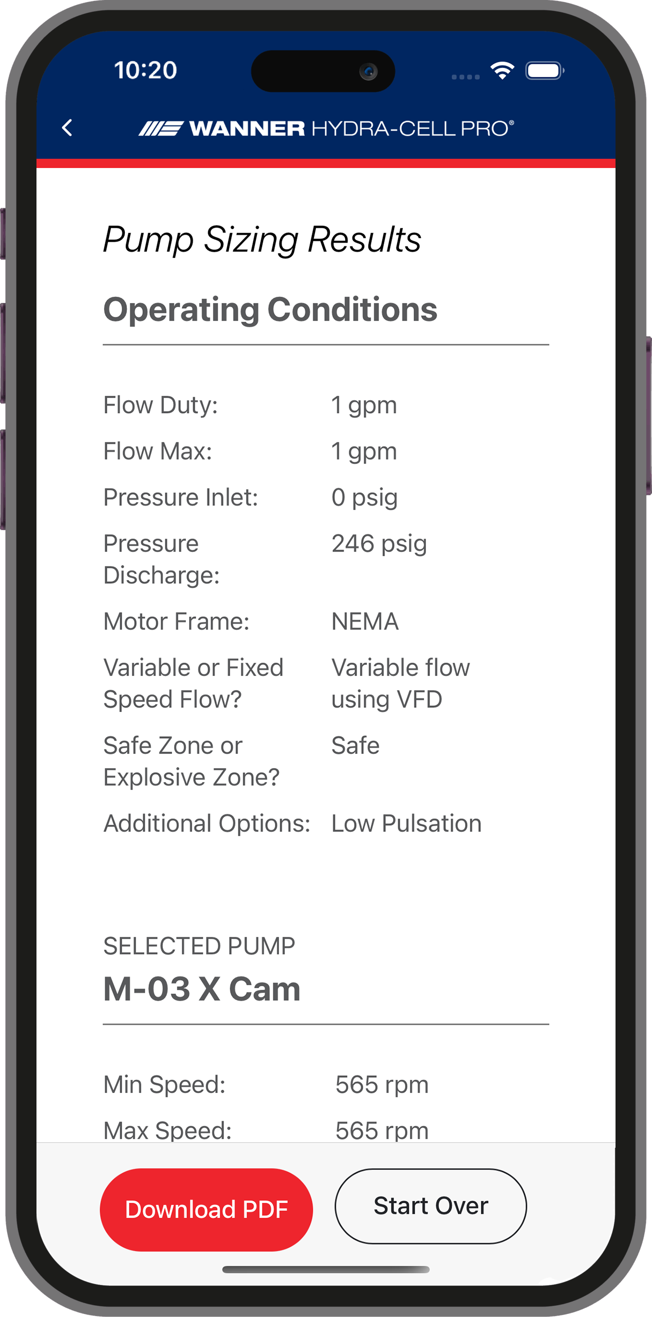 us-pump-sizing-app-3 Pump Sizing App Summary